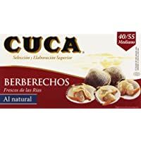Los mejores  - Cuca Berberechos Frescos de Las Rías al Natural- 63g